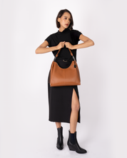 Borsa A Spalla - Evelise - Cuoio