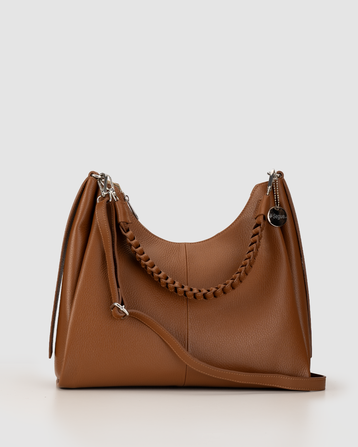 Borsa A Spalla - Evelise - Cuoio