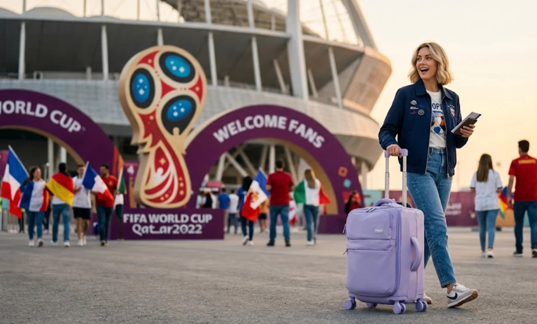 Fuga Veloce per le Partite: Il Trolley da 20 Pollici Ideale per i Weekend dei Mondiali