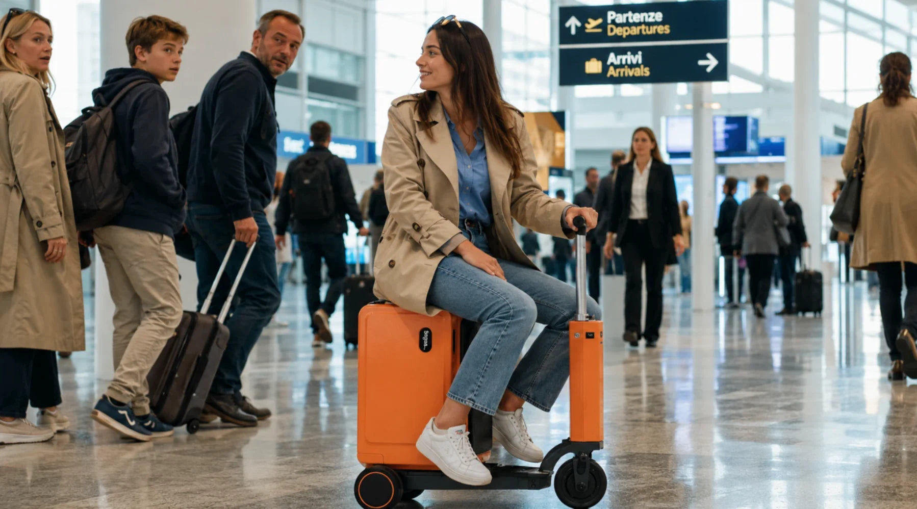 Valigia Monopattino: Come Muoversi Meglio nei Viaggi di Agosto con un Trolley Smart