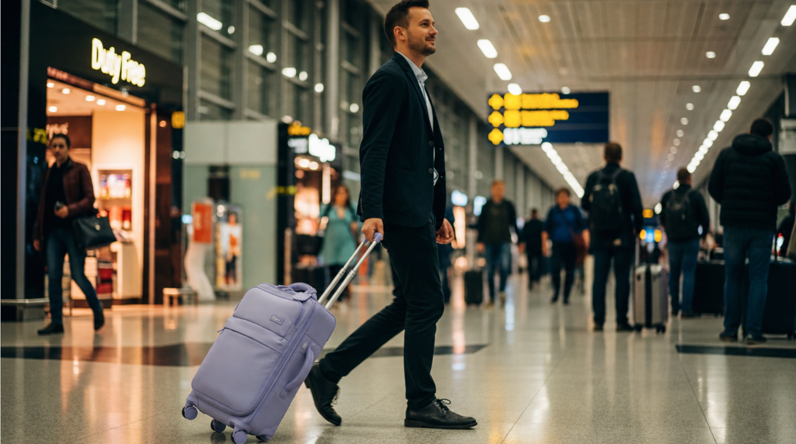 Valigia con Ruote 360°: Comfort e Maneggevolezza nei Terminal Affollati