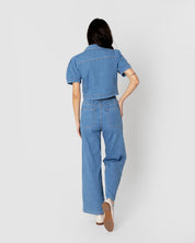 Pantalone Denim - Ocean.