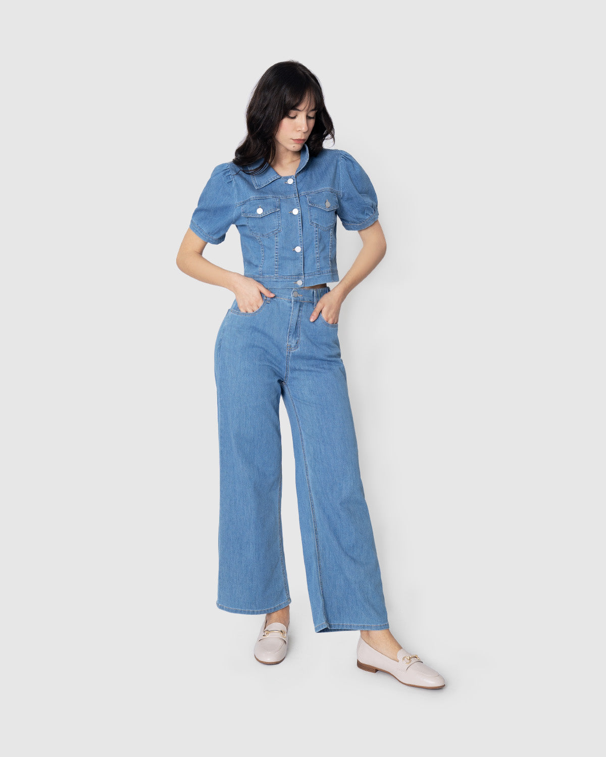 Pantalone Denim - Ocean
