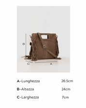 Borsa A Tracolla - Solenne - Marrone Scuro
