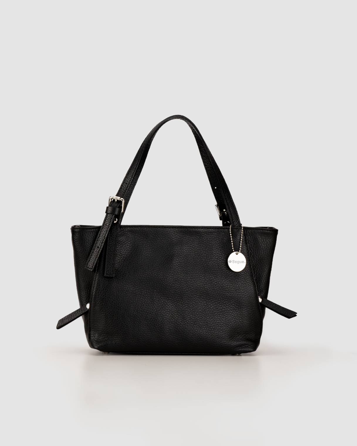 Borsa A Mano - Amarante - Nero