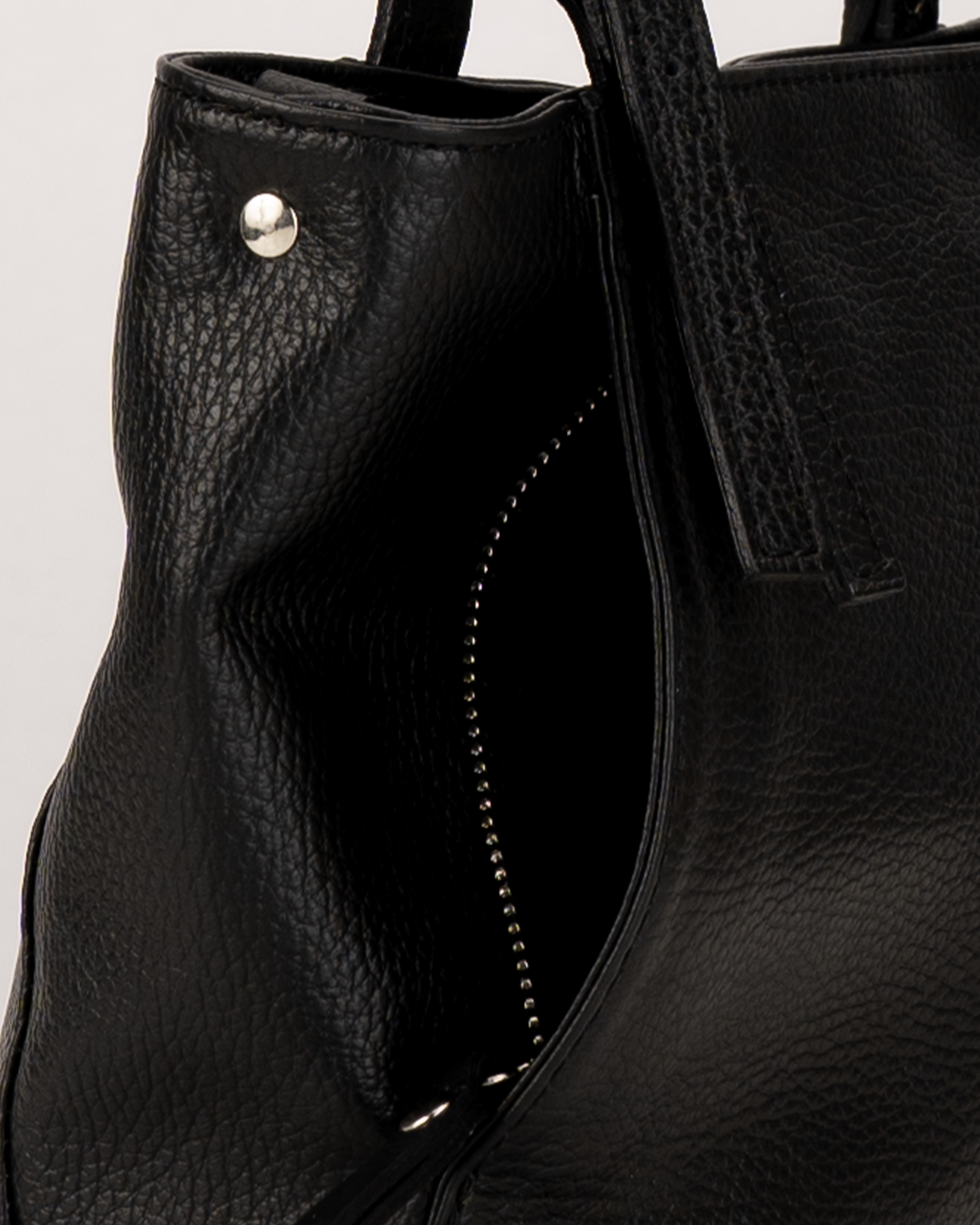 Borsa A Mano - Amarante - Nero