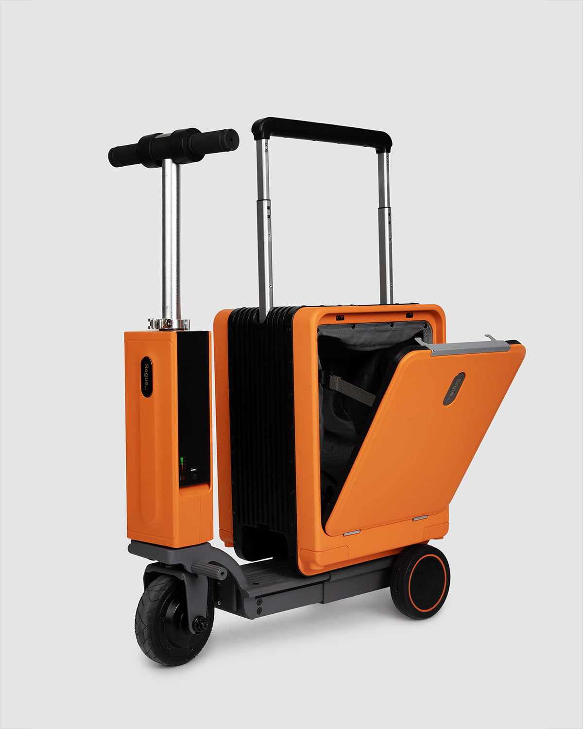 Helior – Valigia Trolley Smart con Funzione Scooter Integrata