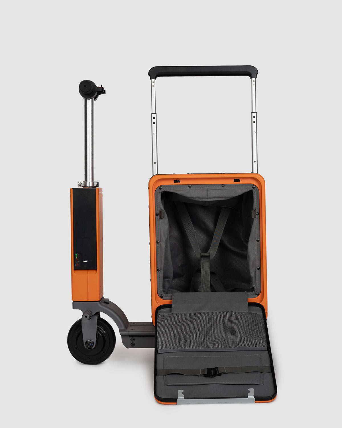 Helior – Valigia Trolley Smart con Funzione Scooter Integrata