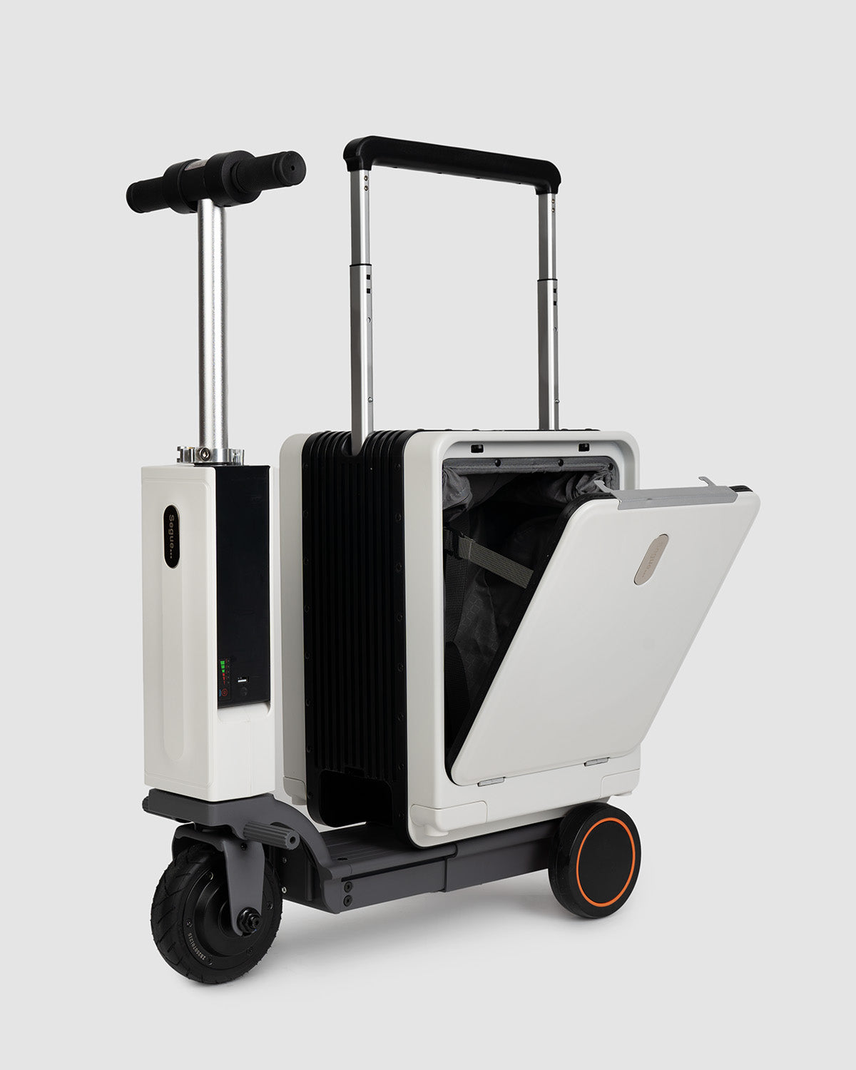 Helior – Valigia Trolley Smart con Funzione Scooter Integrata