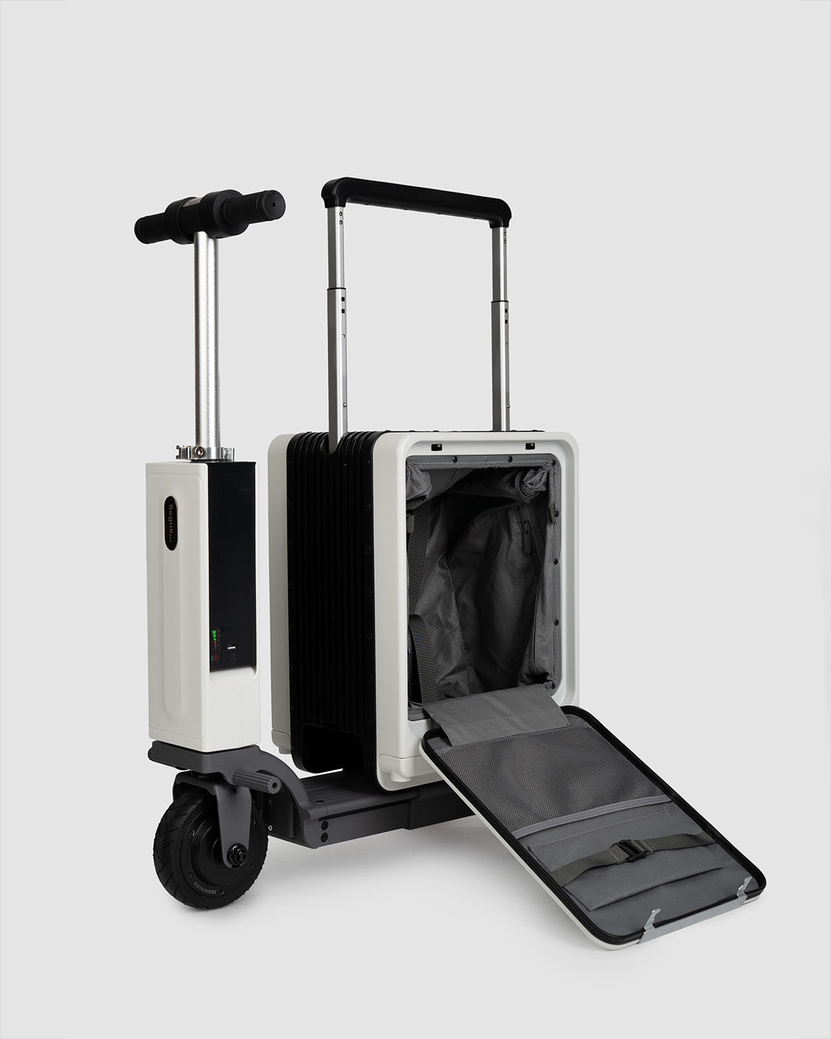 Helior – Valigia Trolley Smart con Funzione Scooter Integrata