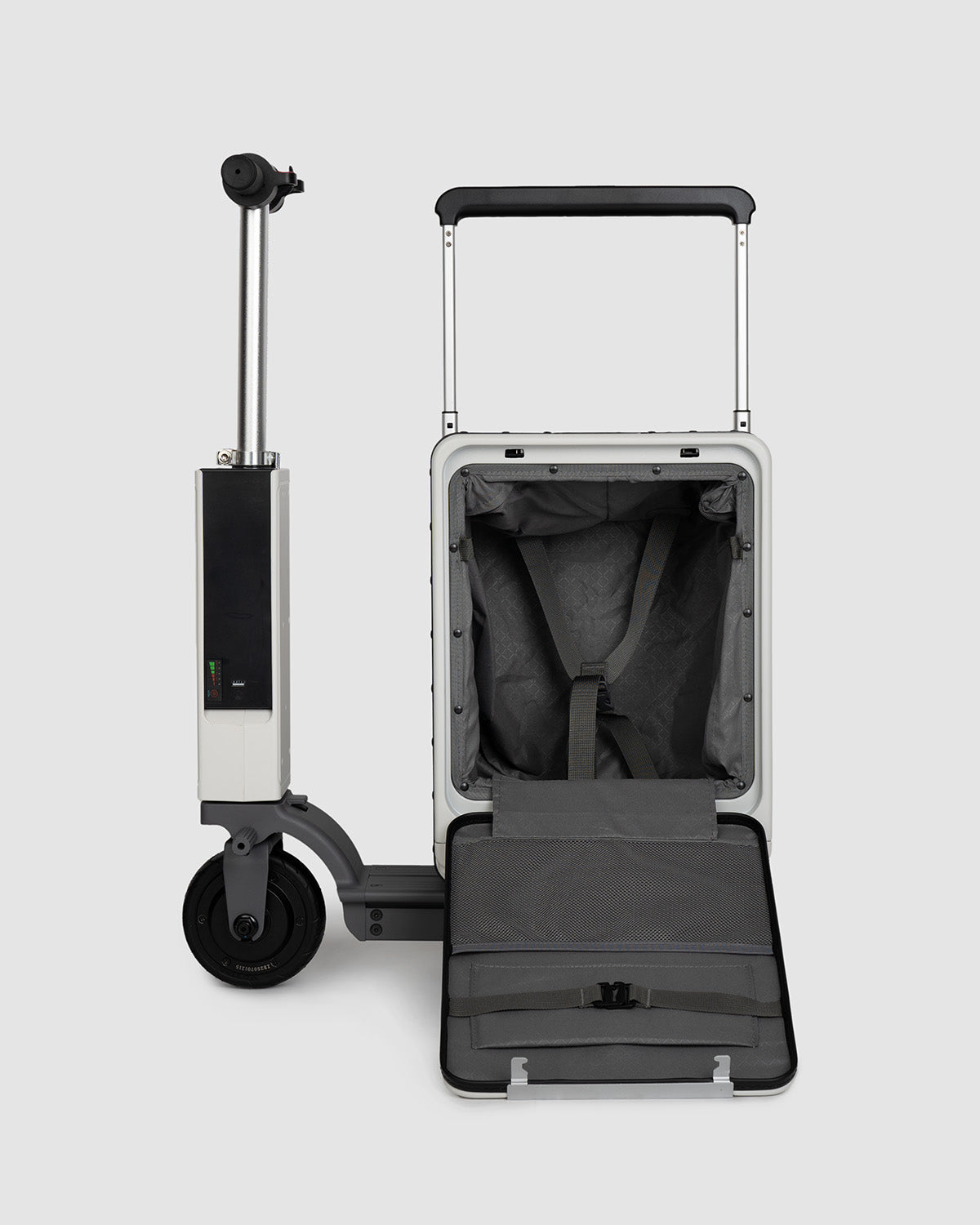 Helior – Valigia Trolley Smart con Funzione Scooter Integrata