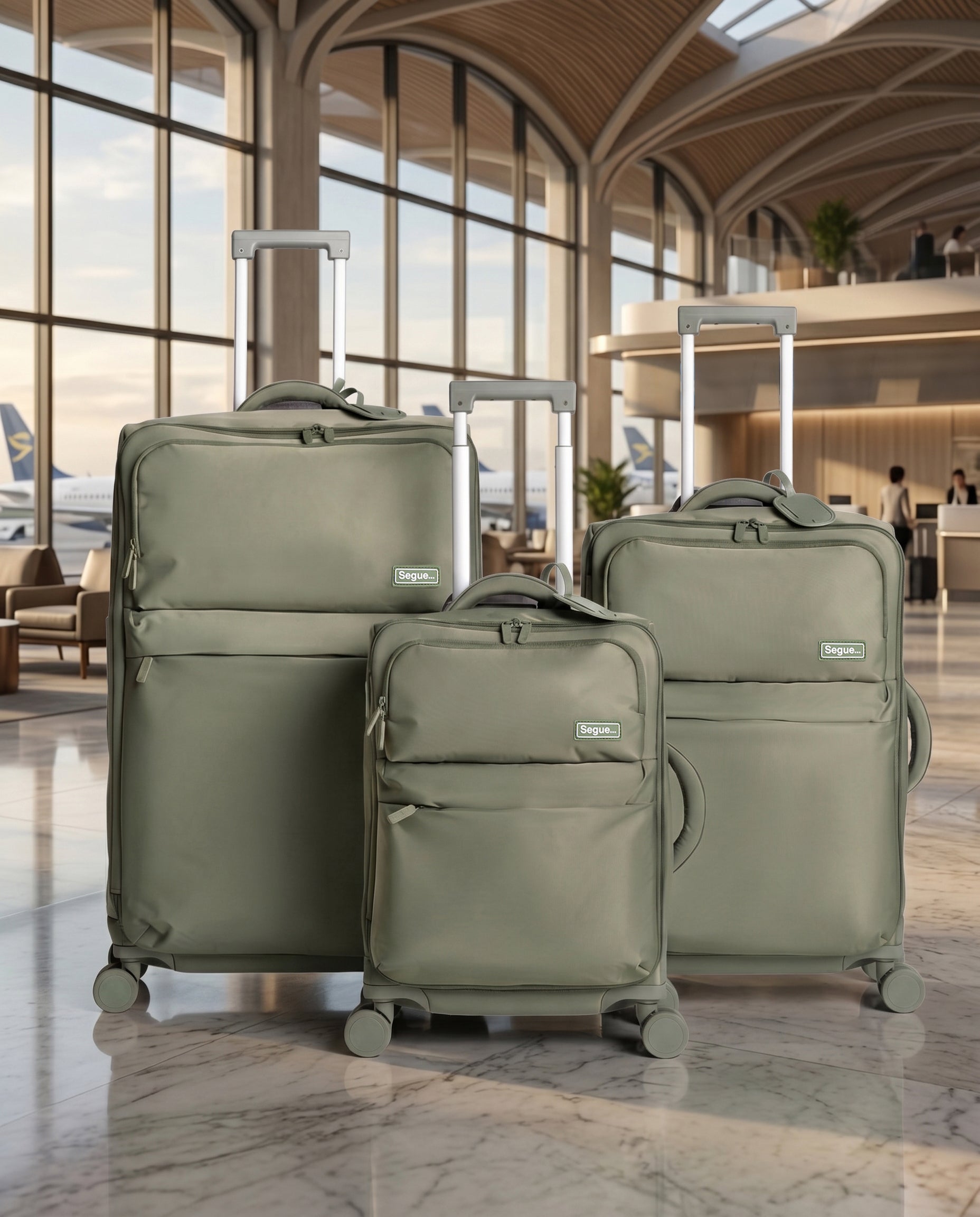 Lithe Set – Set Valigie Leggere Cabin, Medium & Large