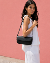 Borsa A Tracolla - Florisa - Nero