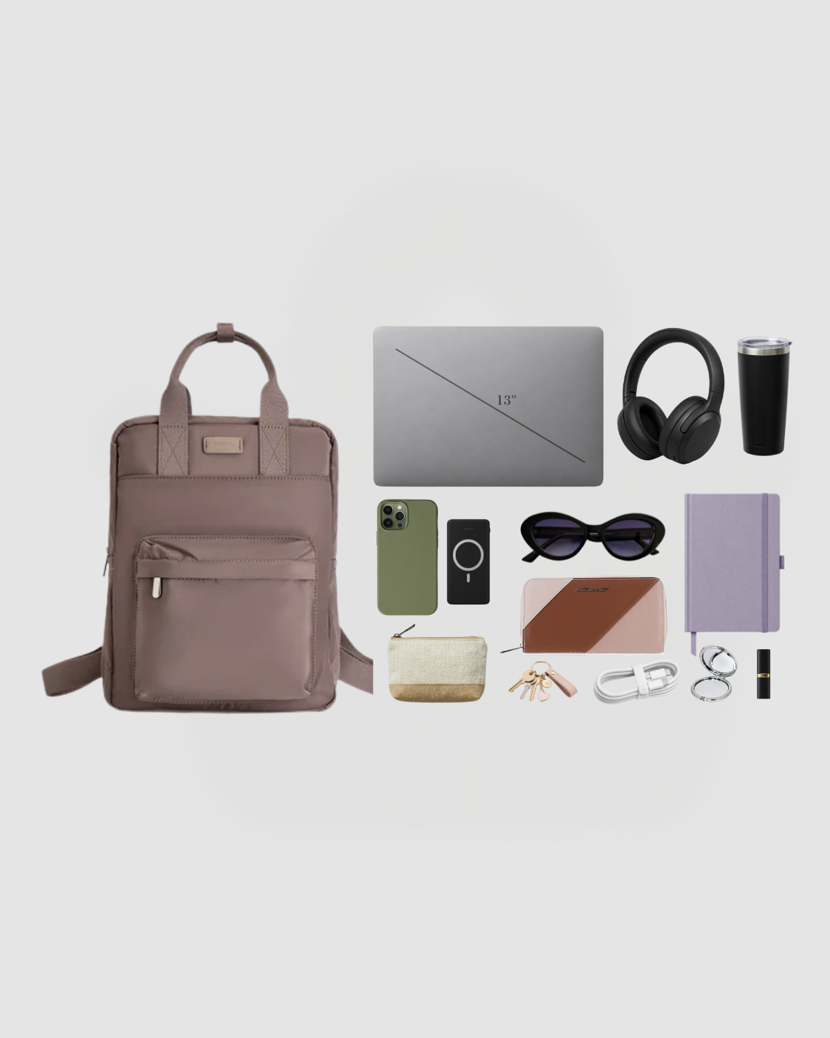 Zaino - Vela - Warm Taupe
